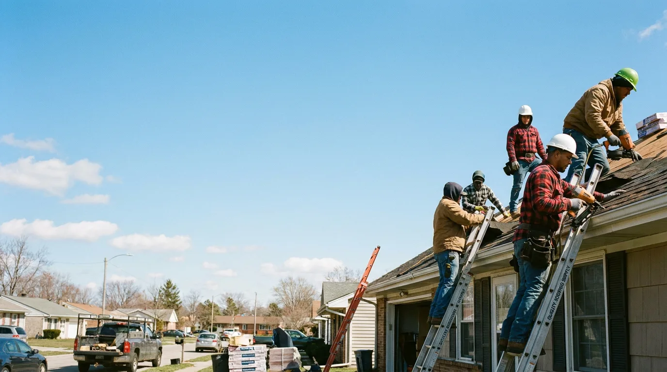Roofing in La Valle, WI near me